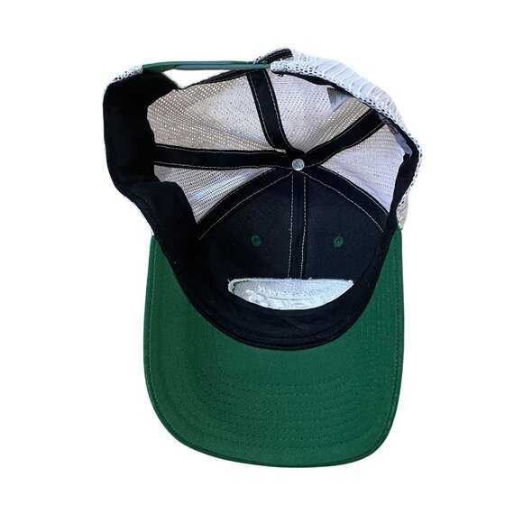 New York Jets Snapback Trucker Hat NFL Team Apparel Green & White One Size - Picture 5 of 6